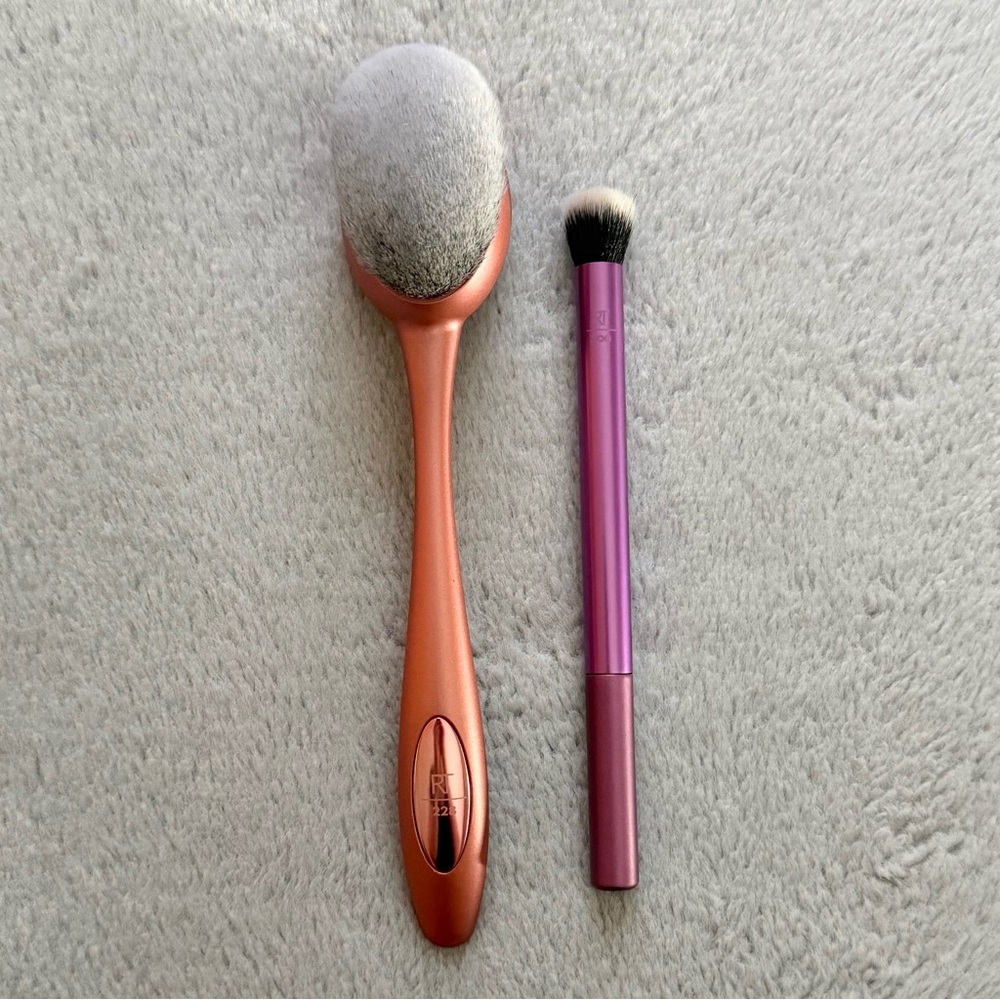 5/$25 🎆 Gently Used Real Techniques 228 Blend & Blur & 300 Deluxe Crease Brushes